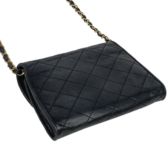 Chanel Leather Chain Mark Paris Shoulder Matelasse Coco Limited Black Bag - Picture 1 of 15